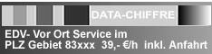 Ihr PC-Notdienst mit Vor Ort Service und PC-Werkstatt f�r Landkreis Rosenheim und Traunstein